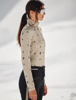 8848 Star W Sweat - Lt Beige