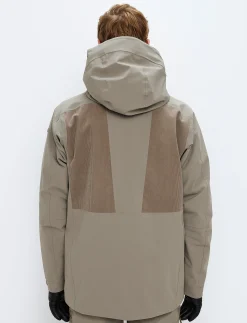 Andrew Cord Ski Jacket - Beige