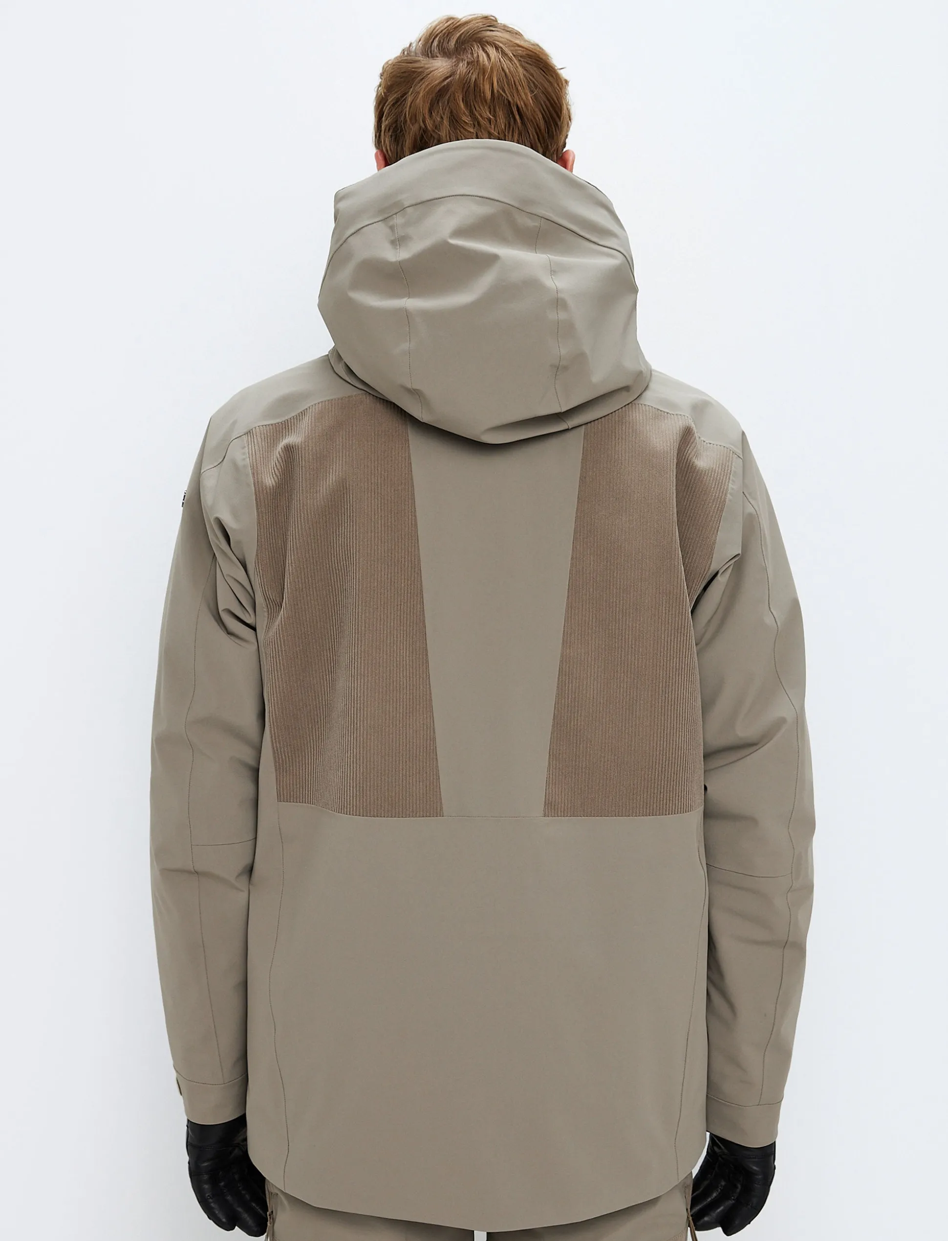 Andrew Cord Ski Jacket - Beige