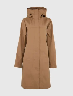 Angela 3L Coat - Camel Brown