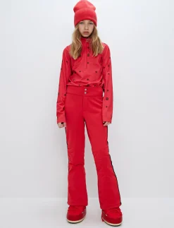 Annbell Star Jr Pant - Poinsetta Red