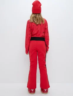 Annbell Star Jr Pant - Poinsetta Red