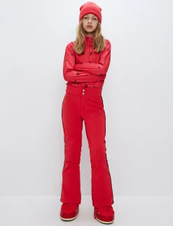 Annbell Star Jr Pant - Poinsetta Red