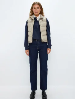 Bella W Down Vest - Lt Beige