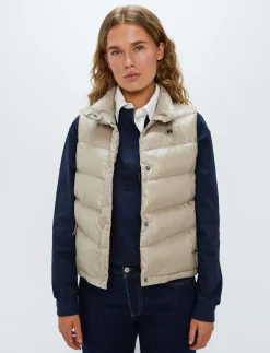 Bella W Down Vest - Lt Beige