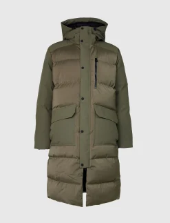 Boncourt Down Coat - Army Green