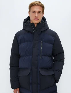 Boncourt Down Coat - Navy