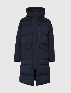 Boncourt Down Coat - Navy