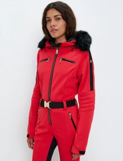 Cat 2.0 W Ski Suit - Poinsetta Red