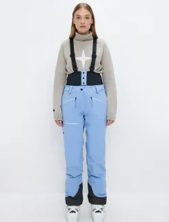Chloe W Shell Pant - Hortensia Blue