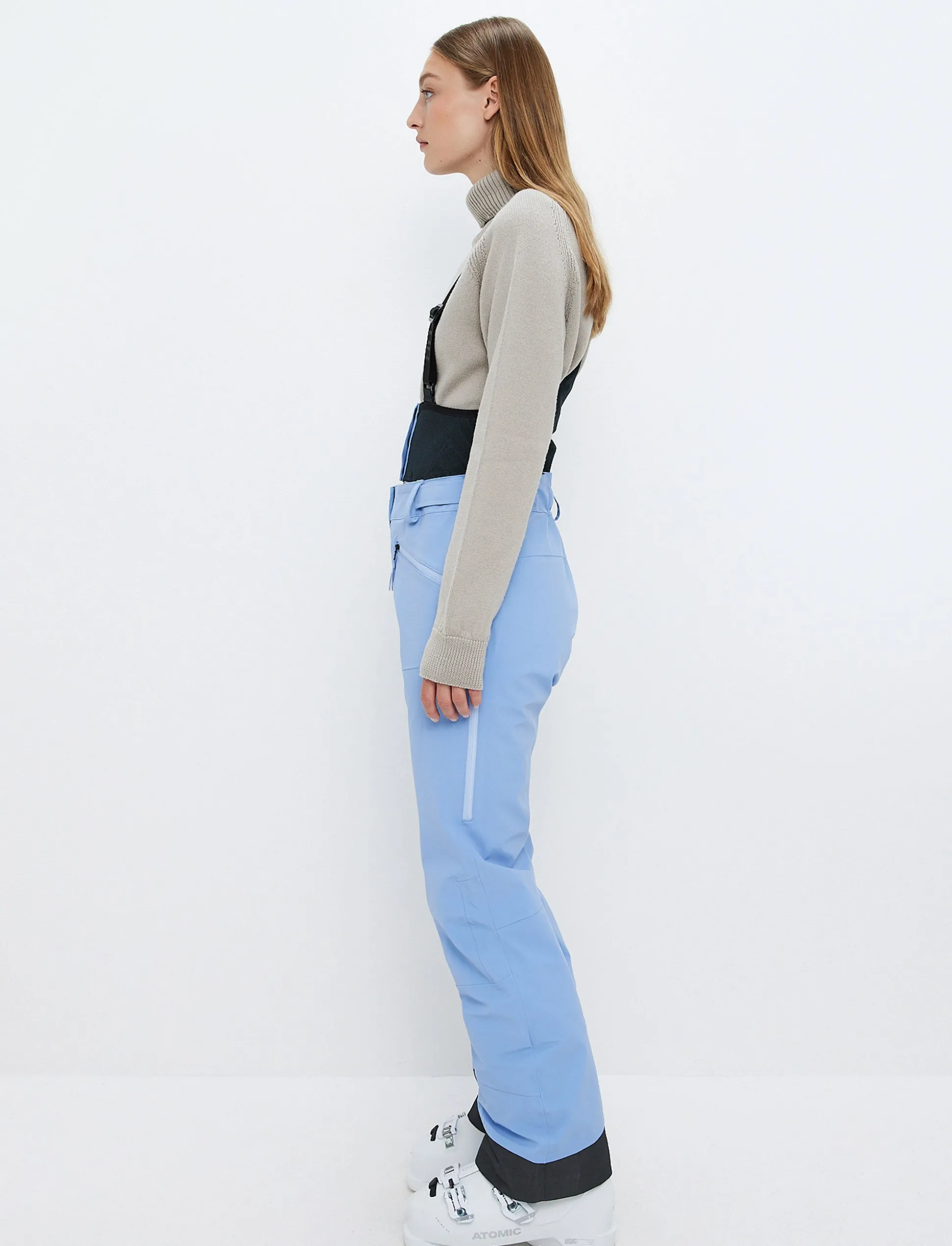 Chloe W Shell Pant - Hortensia Blue