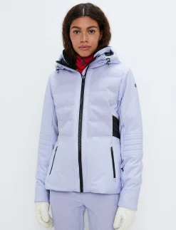 Clarice W Cord Ski Jacket - Icelandic Blue