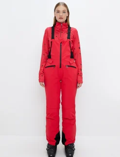 Daniella 2.0 W Bib Pant - Poinsetta Red