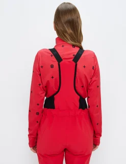 Daniella 2.0 W Bib Pant - Poinsetta Red