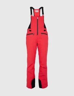 Daniella 2.0 W Bib Pant - Poinsetta Red