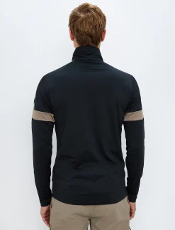 Dino 1/2 Zip Sweat - Black