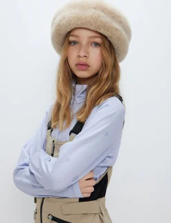 Ella JR Bib Pant - Lt Fallen Rock