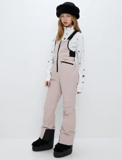 Ella JR Bib Pant - Powder Pink