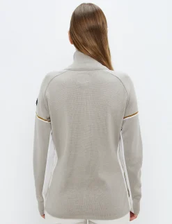 Ember W Merino Sweat - Lt Beige