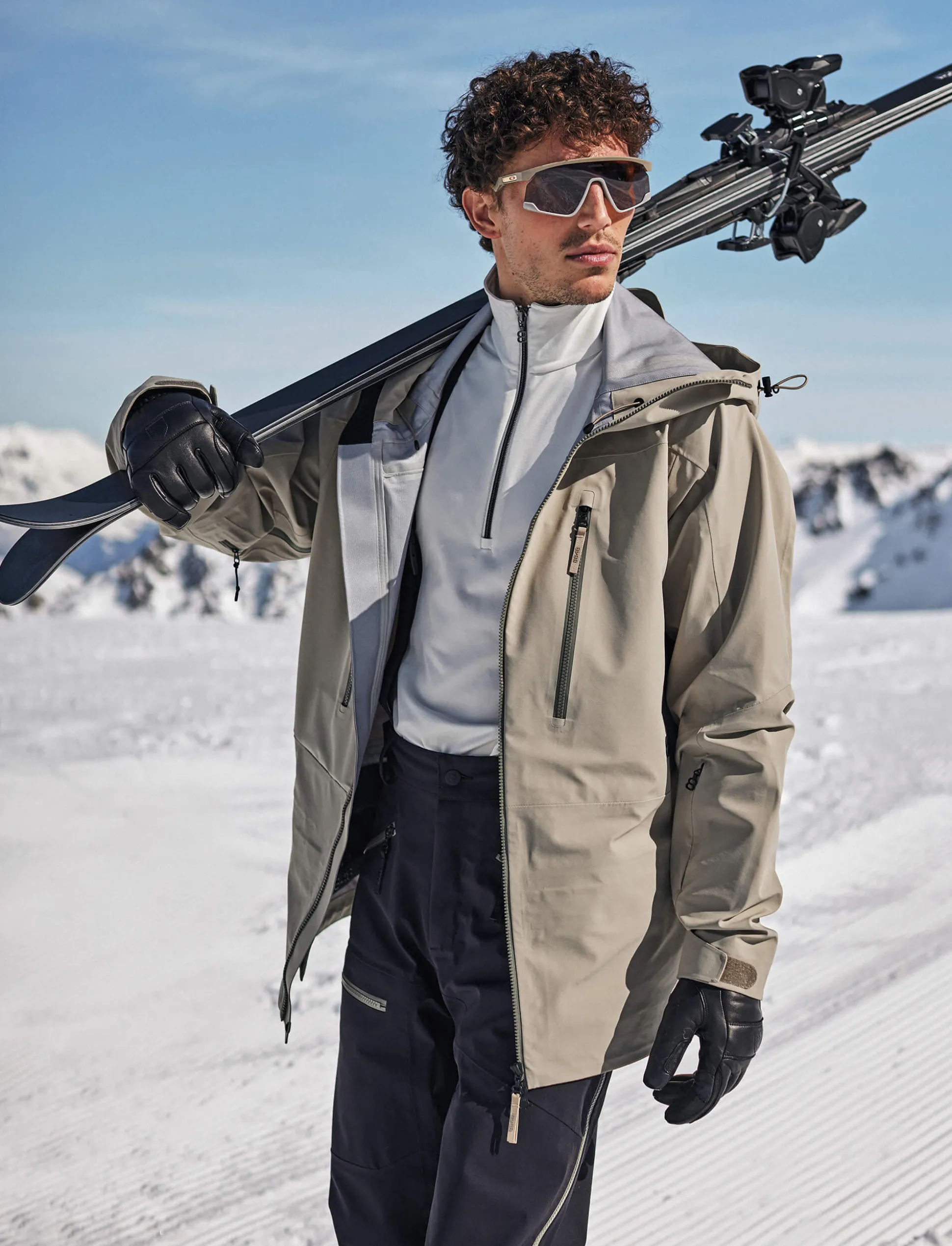 Gansu 5.0 Shell Jacket - Lt Beige