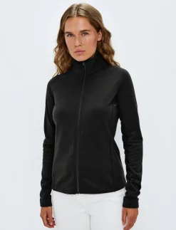 Hallie W Wool Sweat - Black