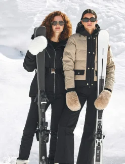 Harlow W Ski Jacket - Lt Beige