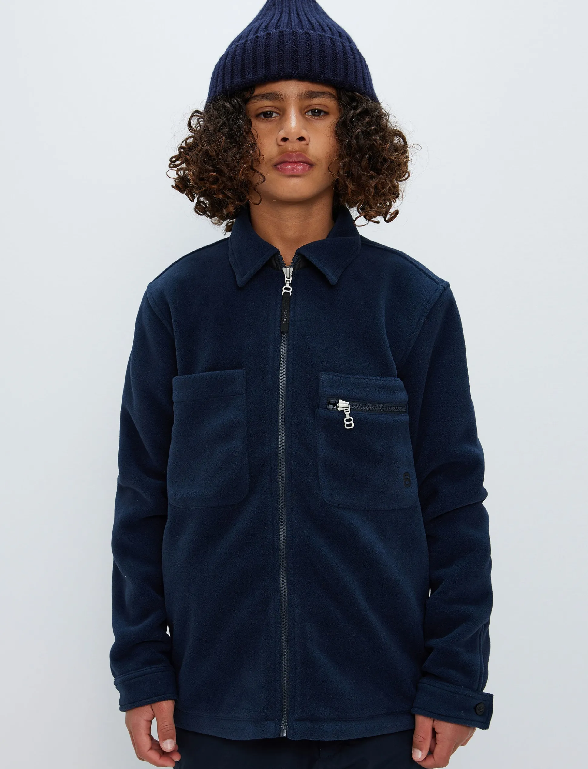 Heim Jr Fleece Jacket - Navy