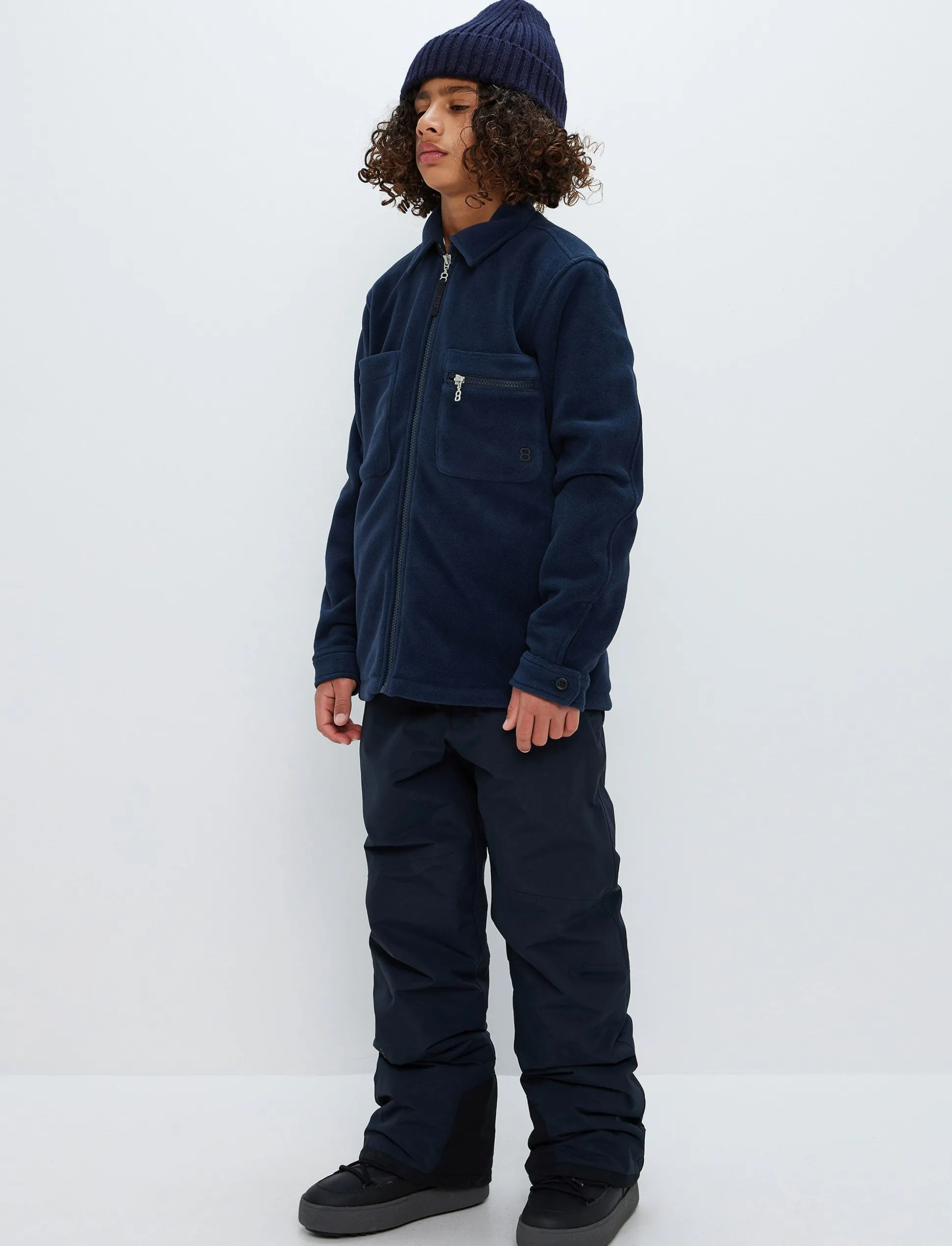 Heim Jr Fleece Jacket - Navy