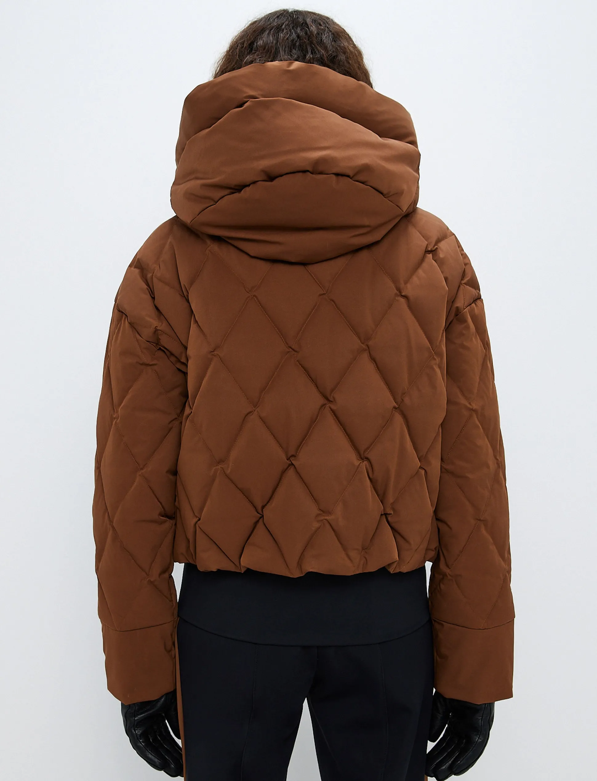 Hildi W Ski Puffer - Cashmere Brown