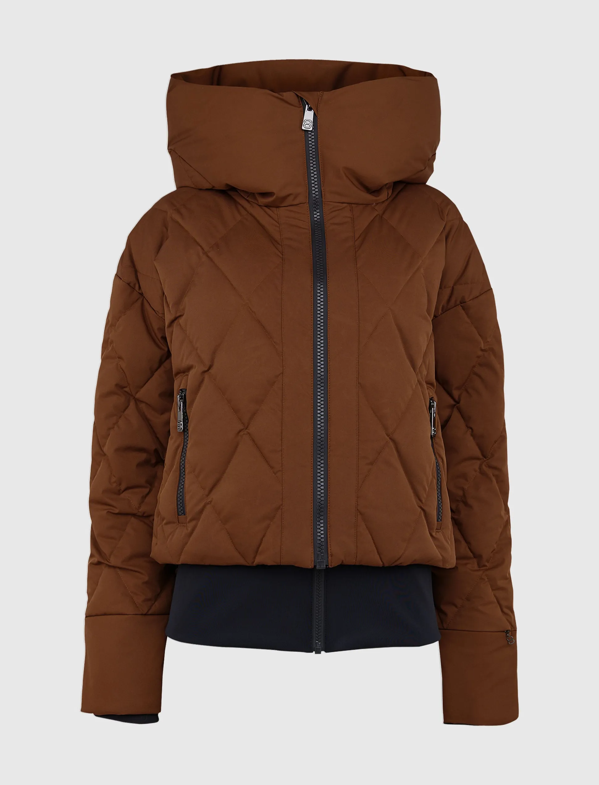 Hildi W Ski Puffer - Cashmere Brown