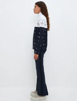 Leni W Ski Sweat - Navy