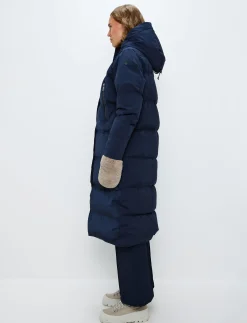 Lilly W Down Coat - Navy