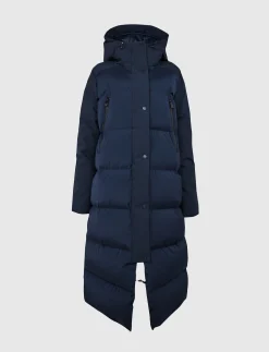 Lilly W Down Coat - Navy