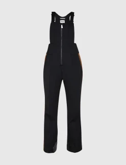 Maya W Bib Pant - Black/Cashmere Brown