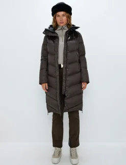 Milano W Down Coat - Coffea