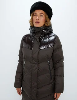 Milano W Down Coat - Coffea