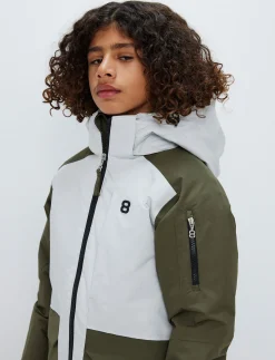 Miles JR Ski Jacket - Army Green