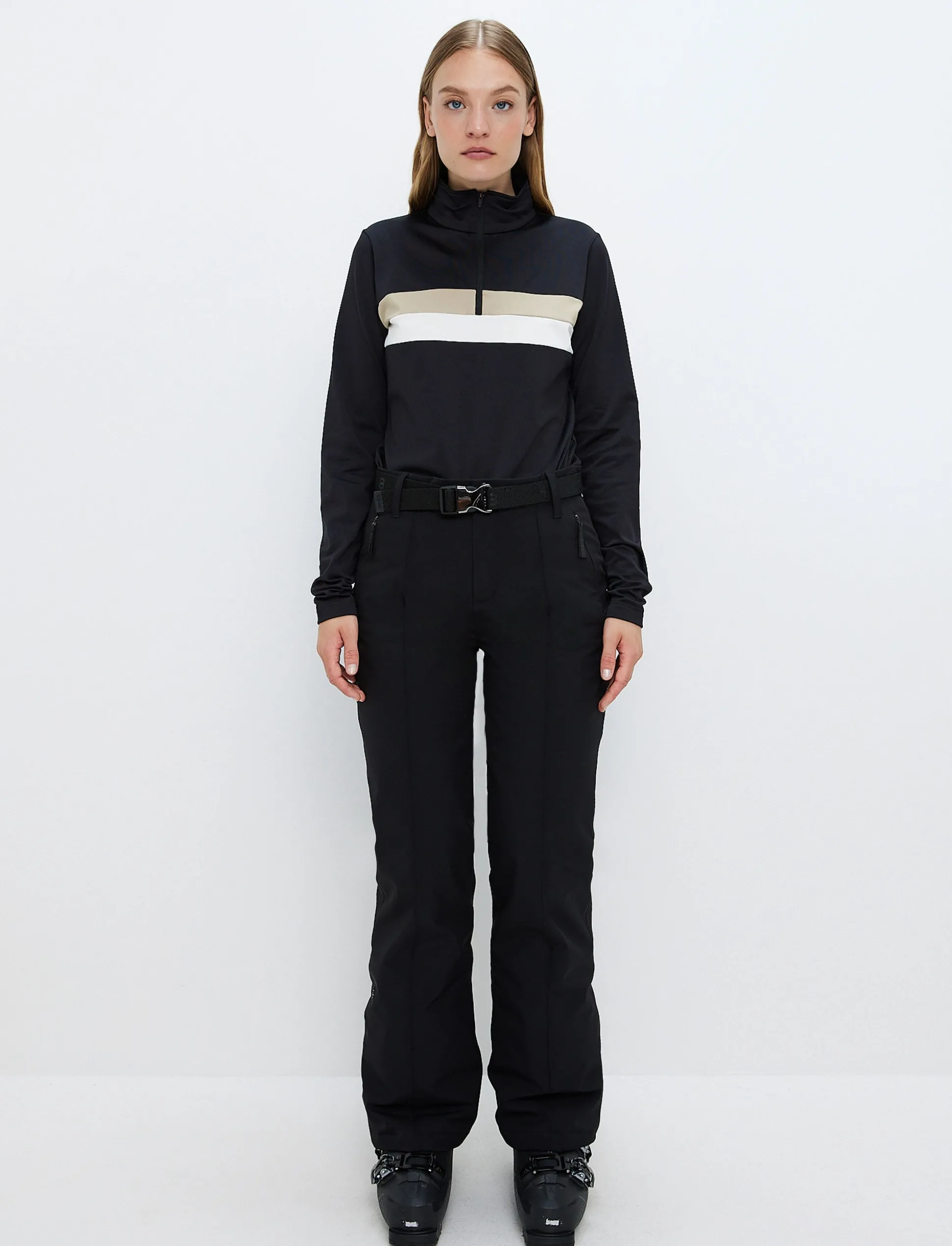 Mira Flare Ski Pant - Black