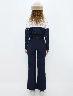 Mira Flare Ski Pant - Navy