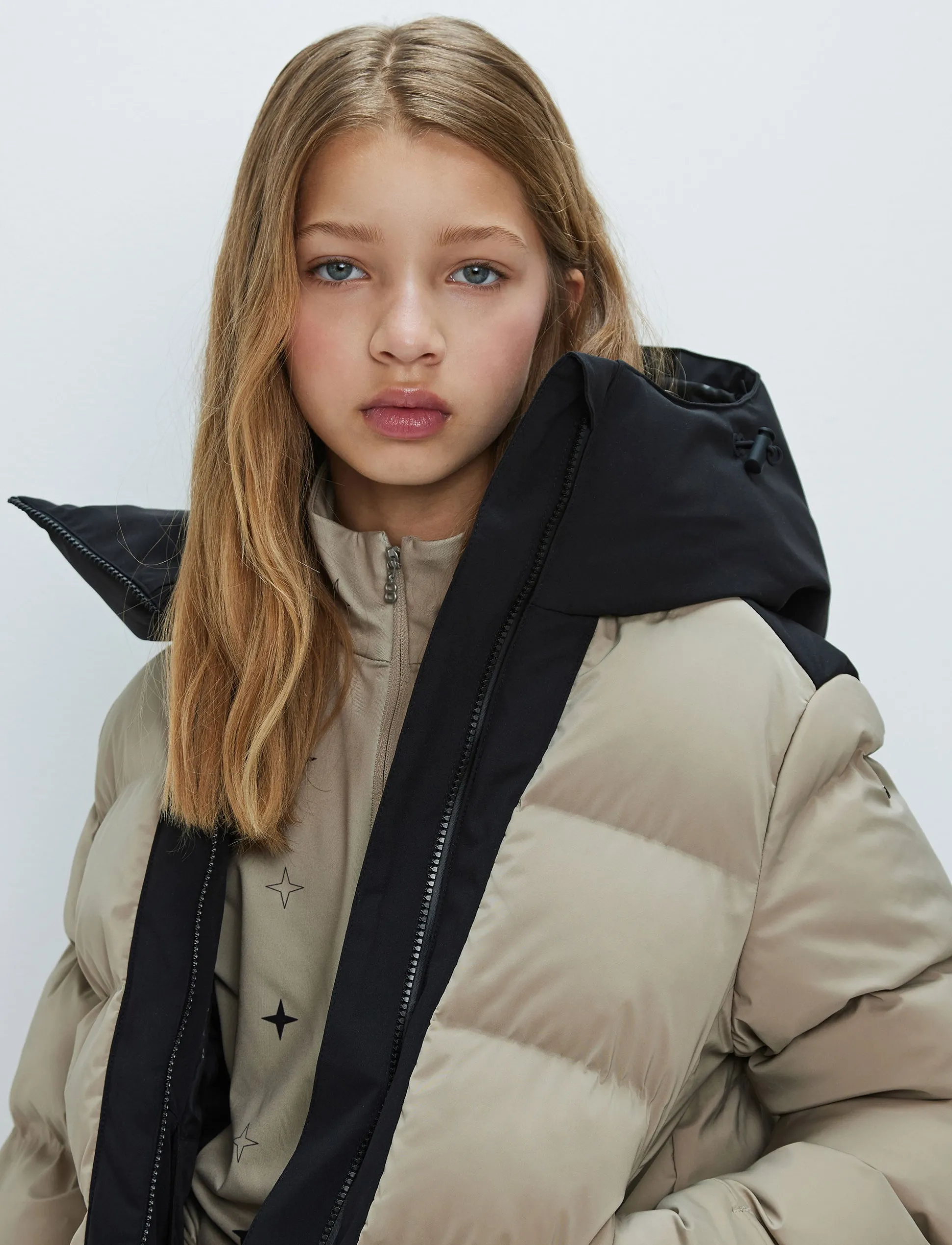 Moon Jr Ski Jacket - Lt Beige