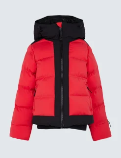 Moon Jr Ski Jacket - Poinsetta Red