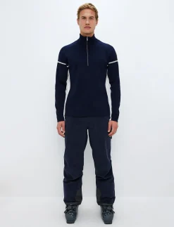 Moritz Merino Sweat - Navy