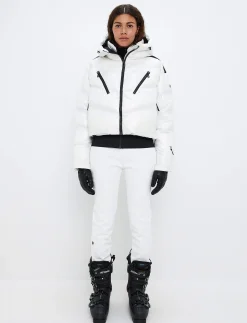 Noelle W Ski Jacket - Blanc