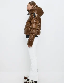 Noelle W Ski Jacket - Cashmere Brown