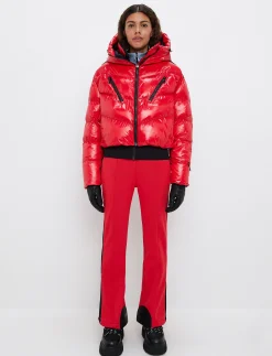 Noelle W Ski Jacket - Poinsetta Red