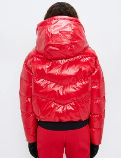 Noelle W Ski Jacket - Poinsetta Red