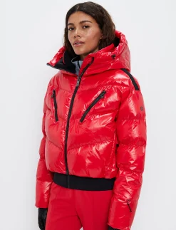 Noelle W Ski Jacket - Poinsetta Red