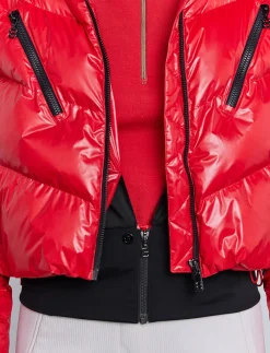 Noelle W Ski Jacket - Poinsetta Red
