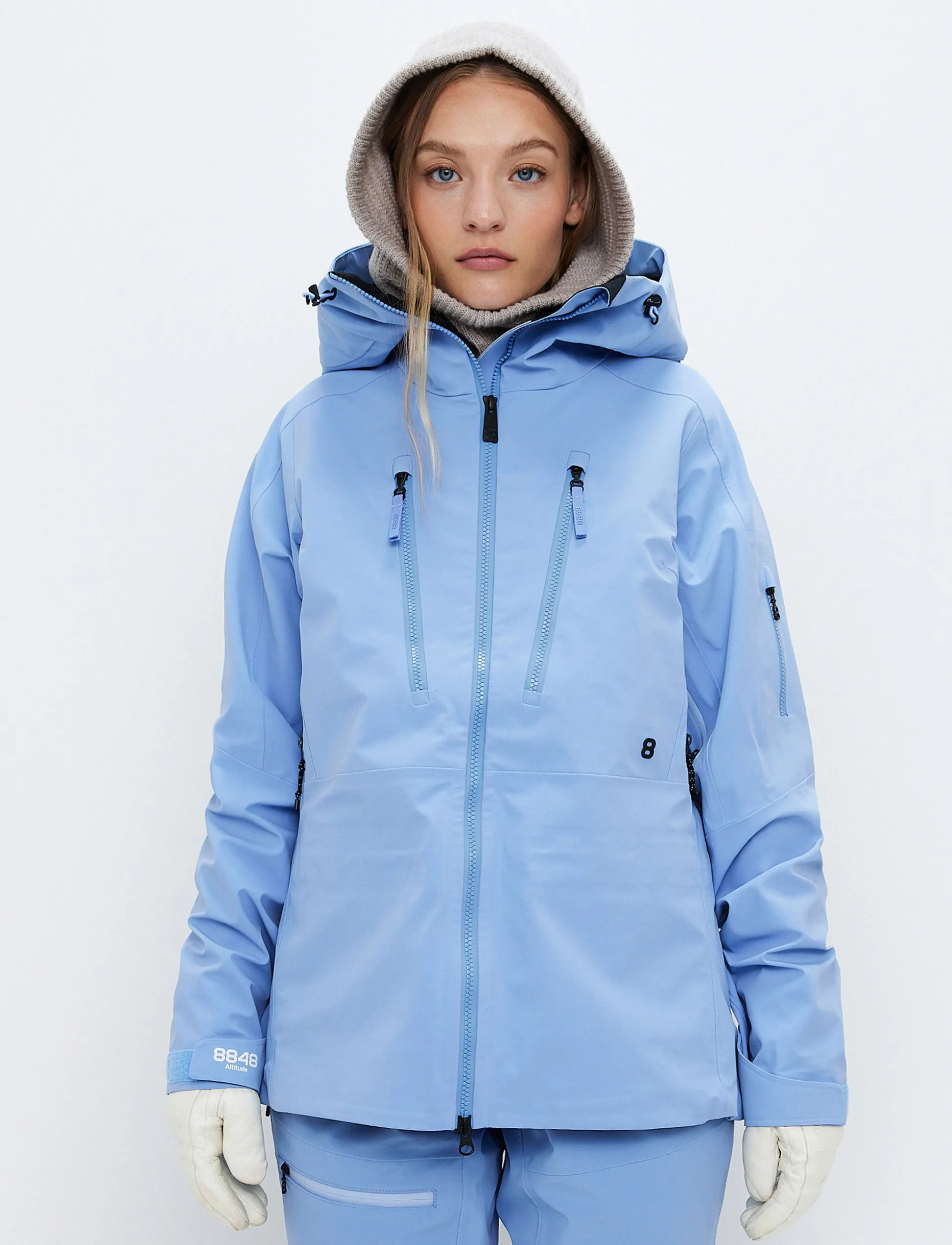 Pow 3.0 W Shell Jacket - Hortensia Blue