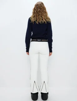 Randy Star W Pant - Blanc/Beige